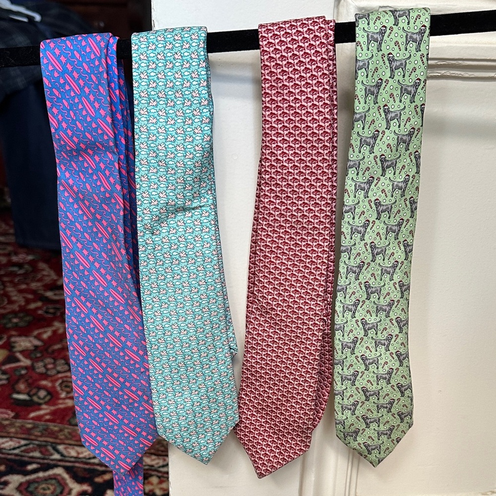Vineyard Vines Colorful Silk Boys Ties Collection